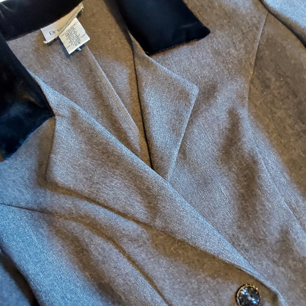 BREAKIN' LOOSE 2 pc. Women's Size 5/6‎ Gray Sleeveless Dress &Long Sleeve Coat